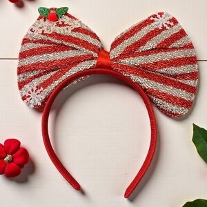 Minnie Mouse Merry Christmas Snow Flake